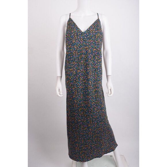 Boden Womens Silk Blend Elena Midi Slip Dress UK 22 US 20 Multi-Color Floral NWT - Picture 1 of 6